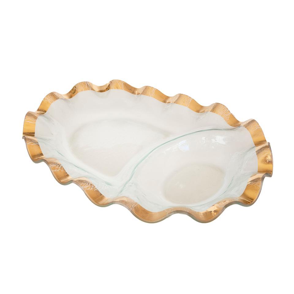 18 x 12" Chip and Dip Bowl
