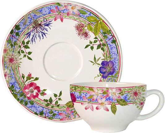 Breakfast Cups and Saucers, Set of 2