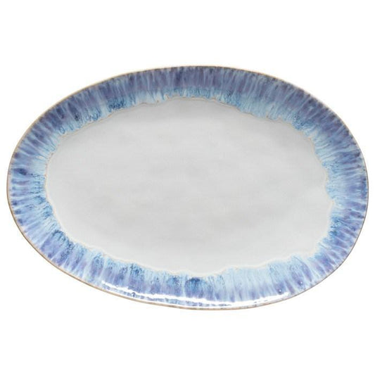 Oval Platter 16", Ria blue