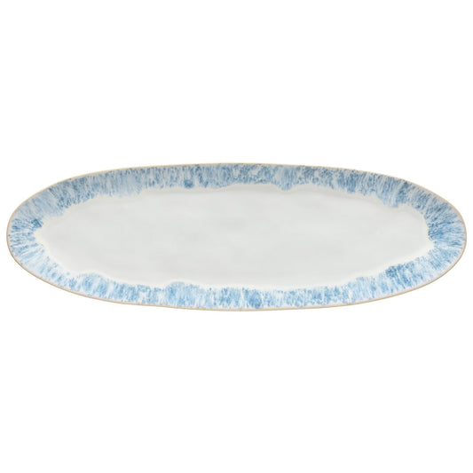 Oval platter, Ria blue