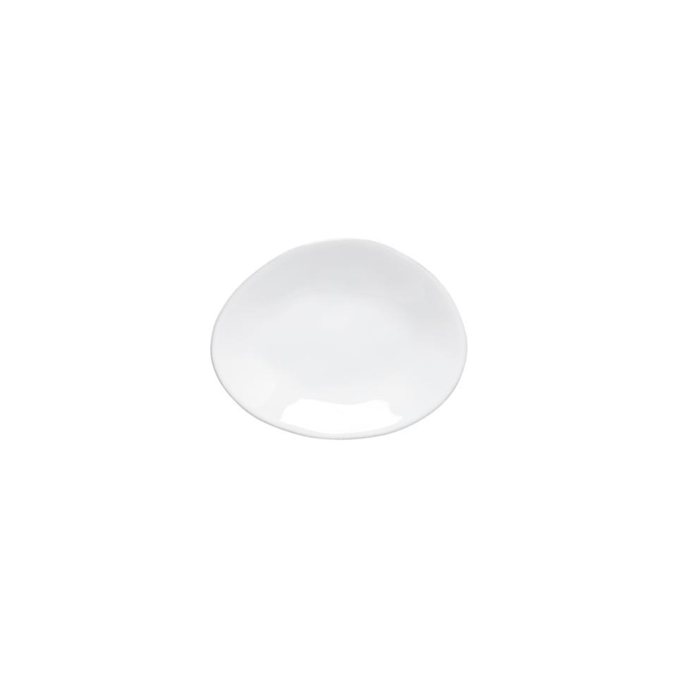 Oval Plate 6", White