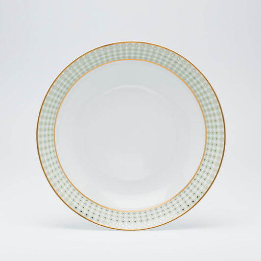 Round deep platter
