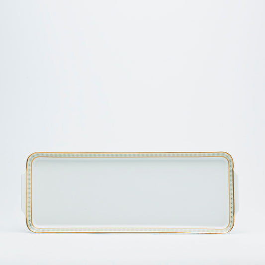 Rectangular cake platter