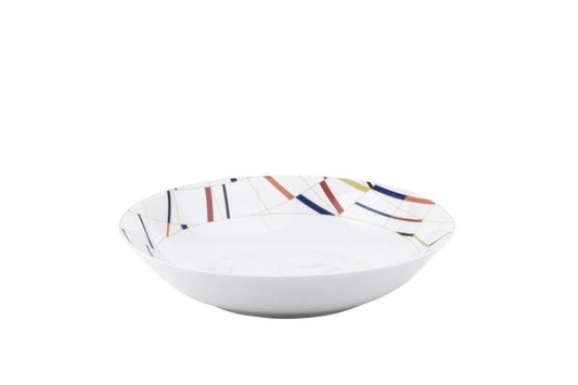 Deep round platter