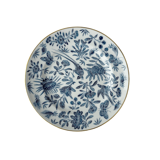 BLUE Bread & Butter Plate