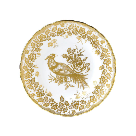 Gold Aves Holiday Accent Plate