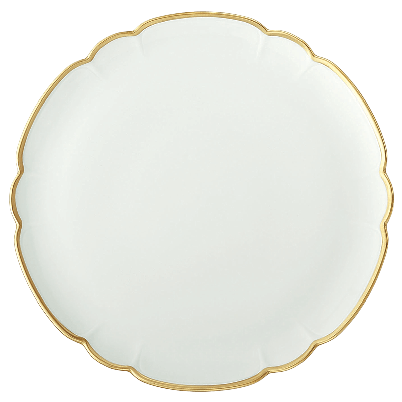 Round Flat Cake Plate