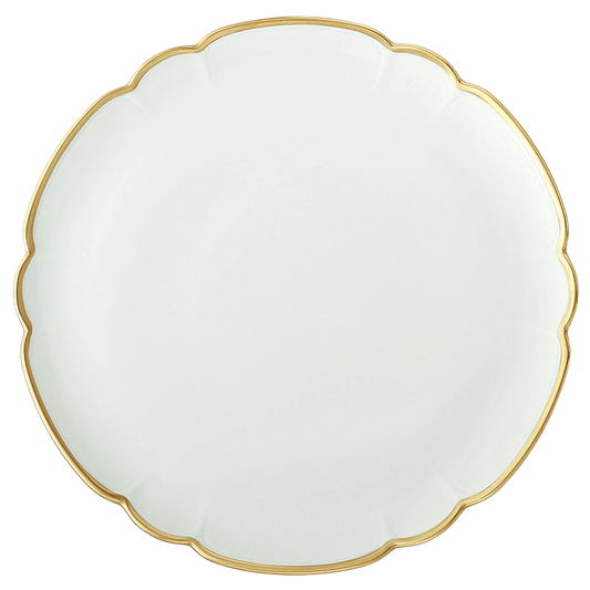 Round Flat Cake Plate