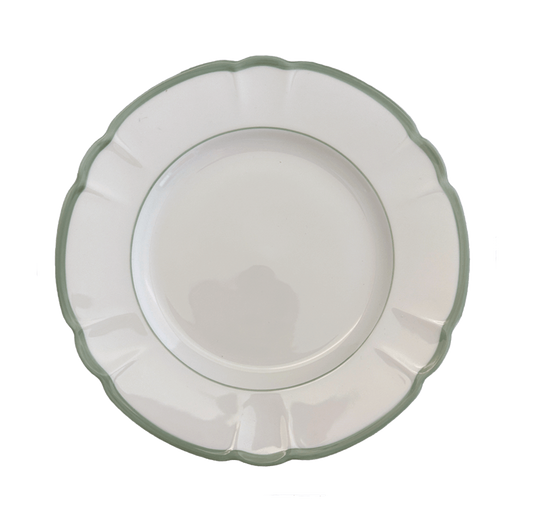 Colette Color Edge Celadon Bread and Butter
