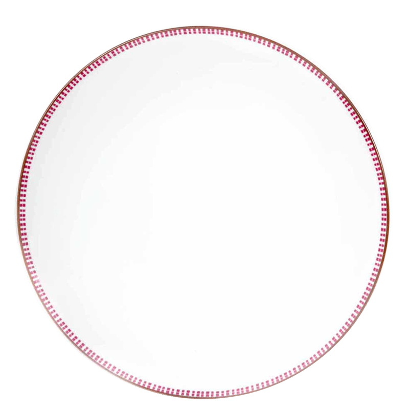 Fuchia Presentation Plate