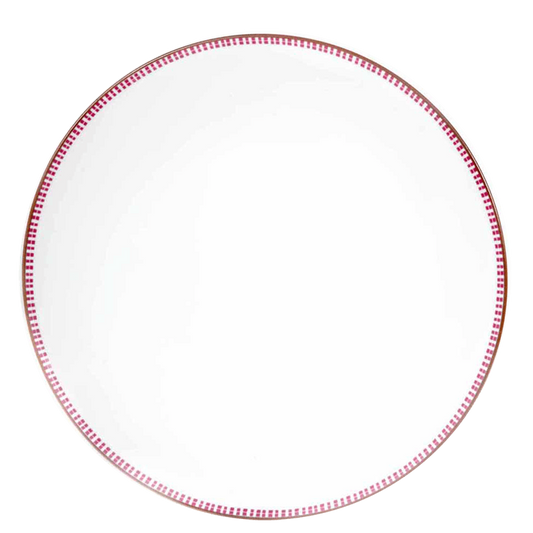 Fuchia Presentation Plate