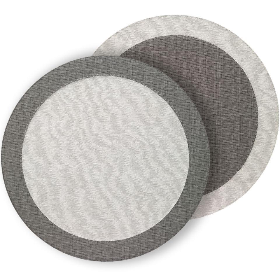 Antique White / Gray - Set of 4