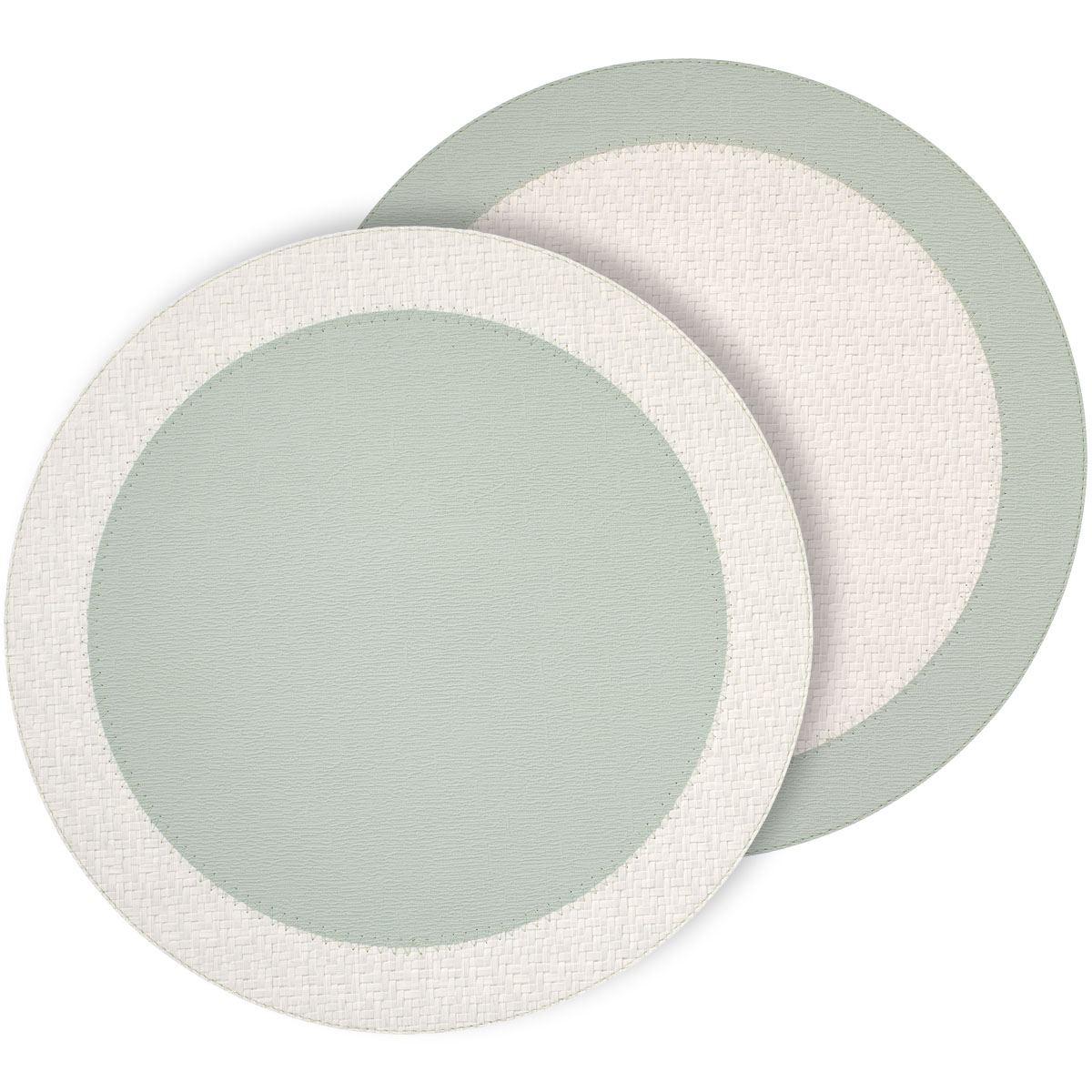 White / Celadon - Set of 4