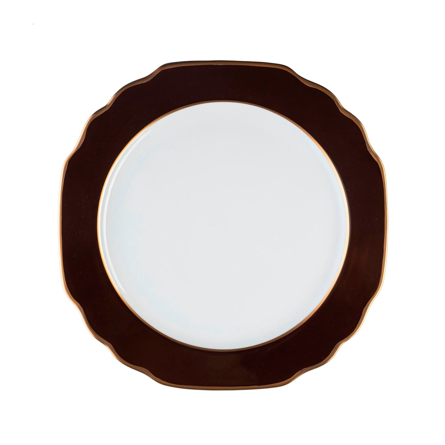 Platinum Banding Salad Plate