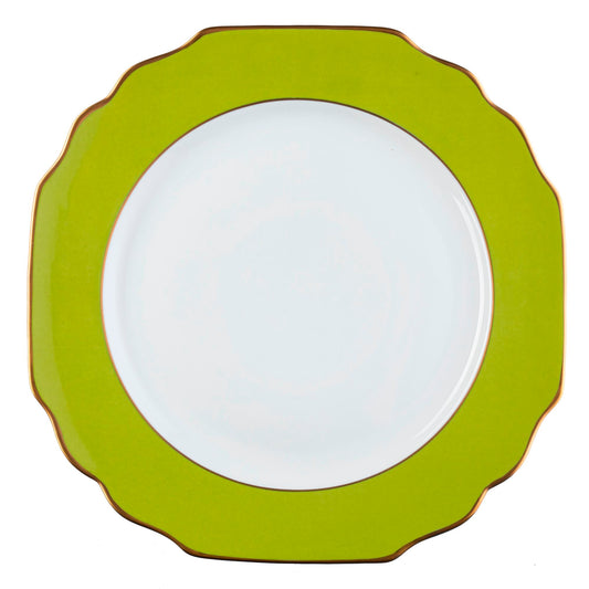 Gold Banding Dinner Plate