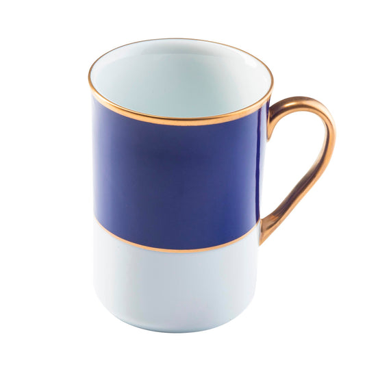 Gold Banding Can Mug