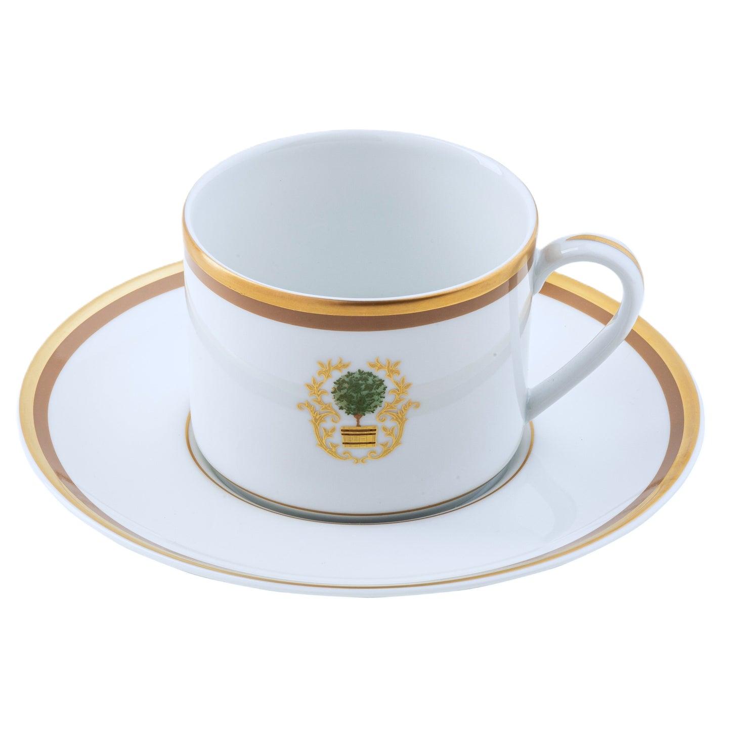 Teacup Gold and Brown Band