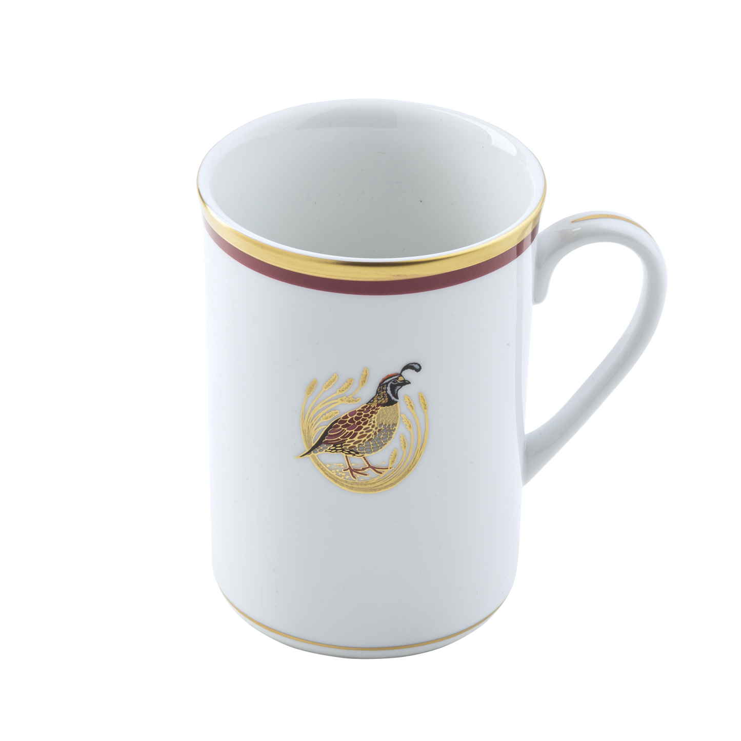 Mug Gold and Red Band