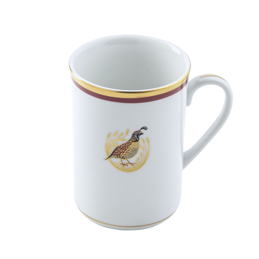 Mug Gold and Red Band