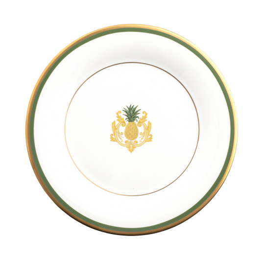 Motif on Center Well Salad Plate