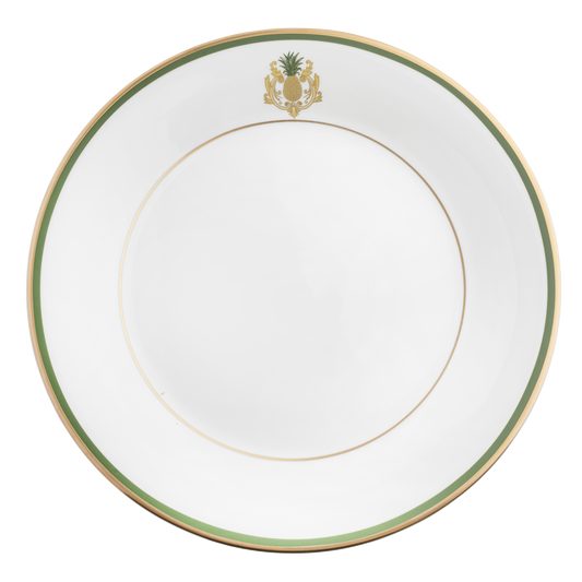 Motif On Rim Salad Plate