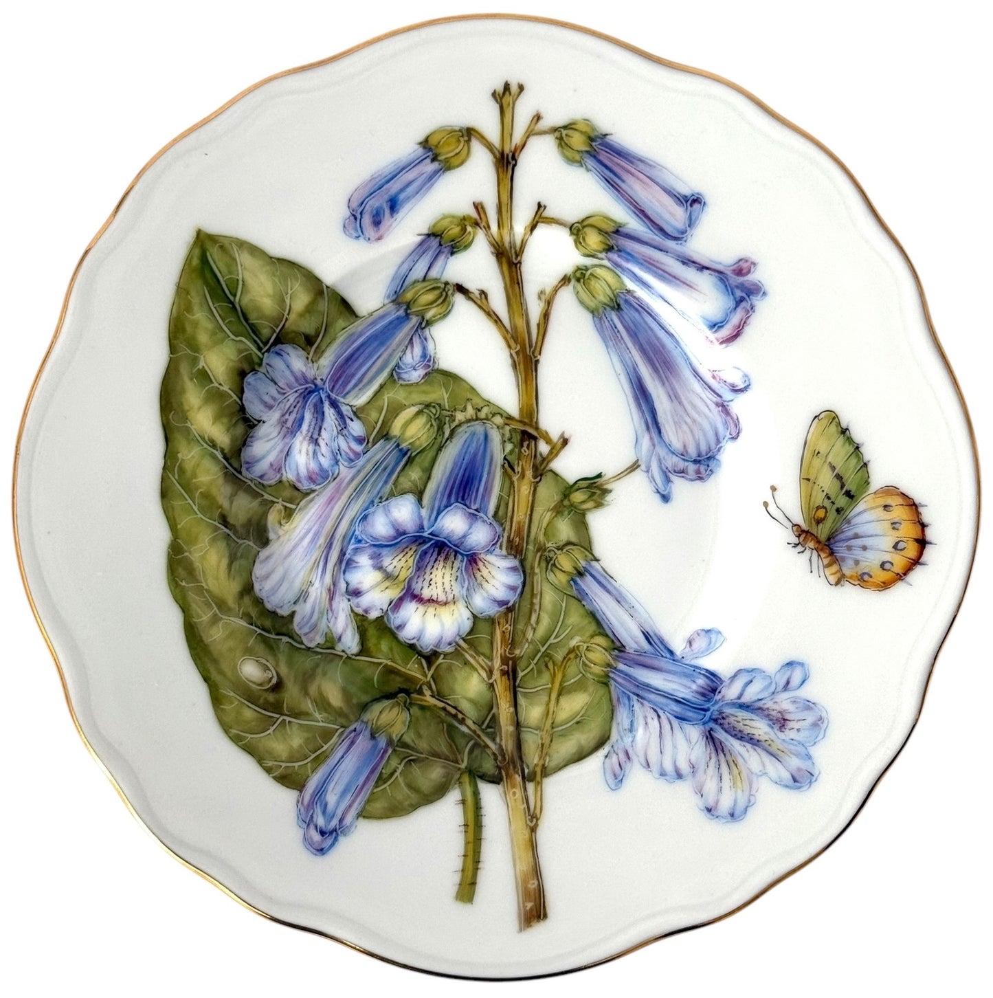 Blue Flower Bread and Butter
