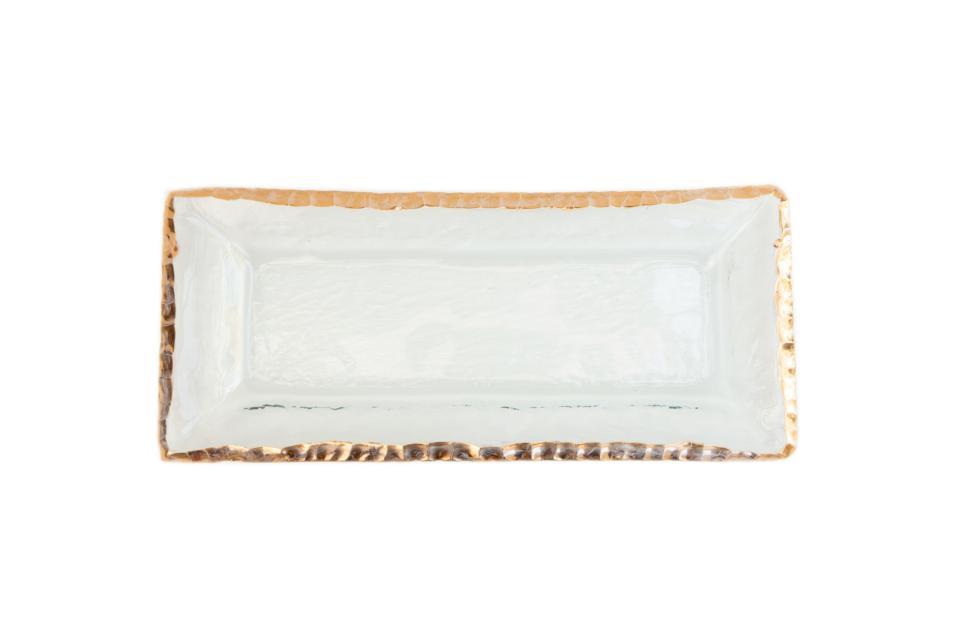 Edgey Appetizer Tray, Gold