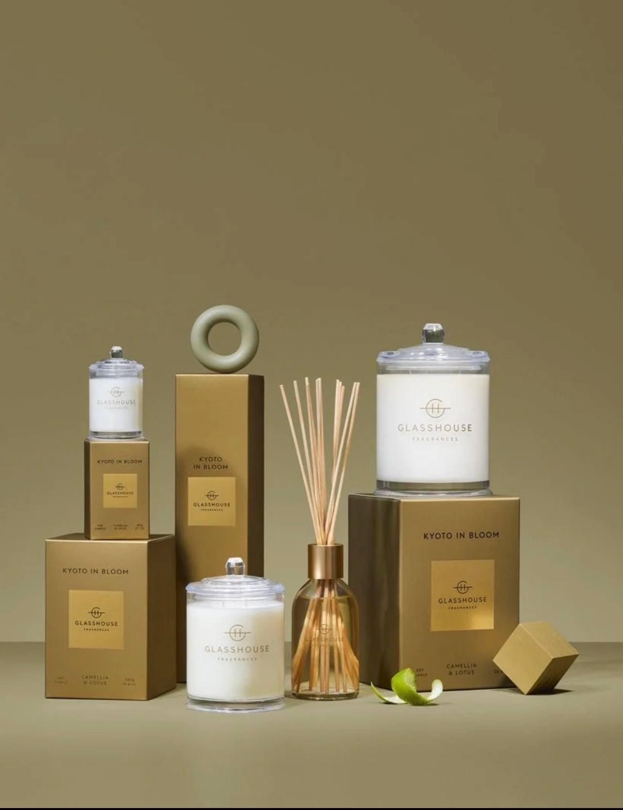 Glasshouse Kyoto in Bloom Candle Small