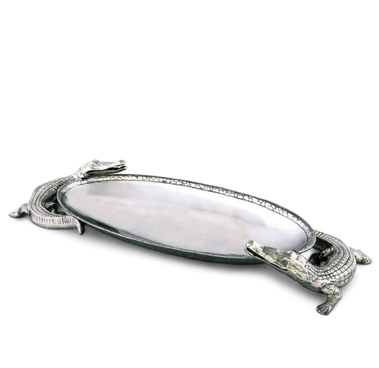 Alligator Centerpiece Tray