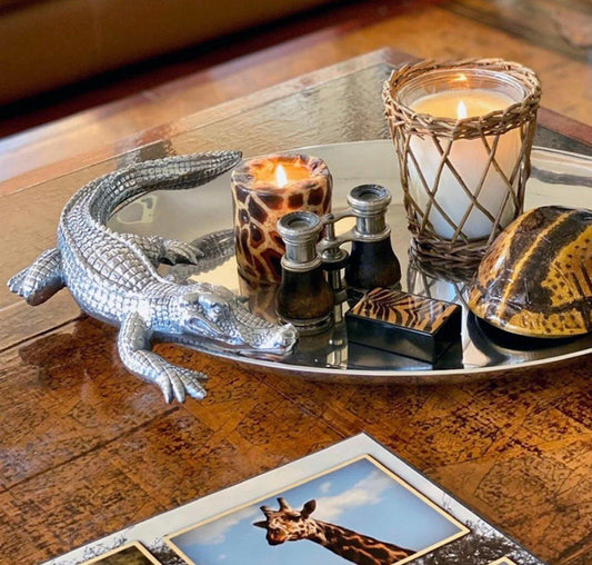 Alligator Oval Platter