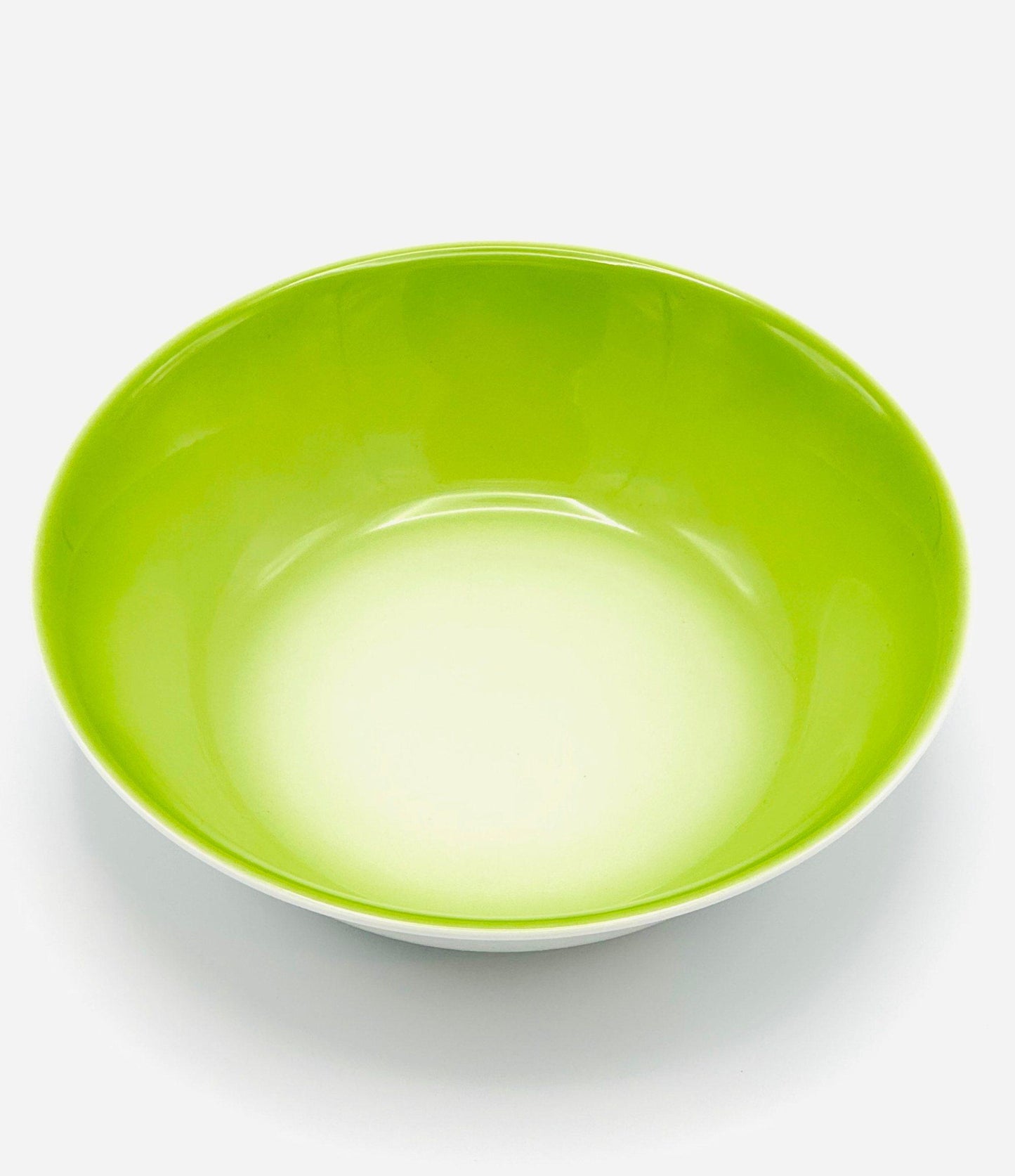 green soup/cereal bowl
