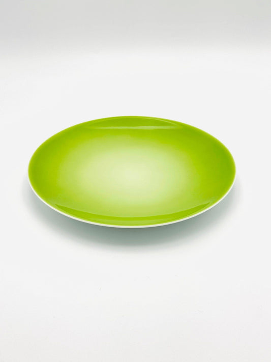 Chartreuse green dessert plate