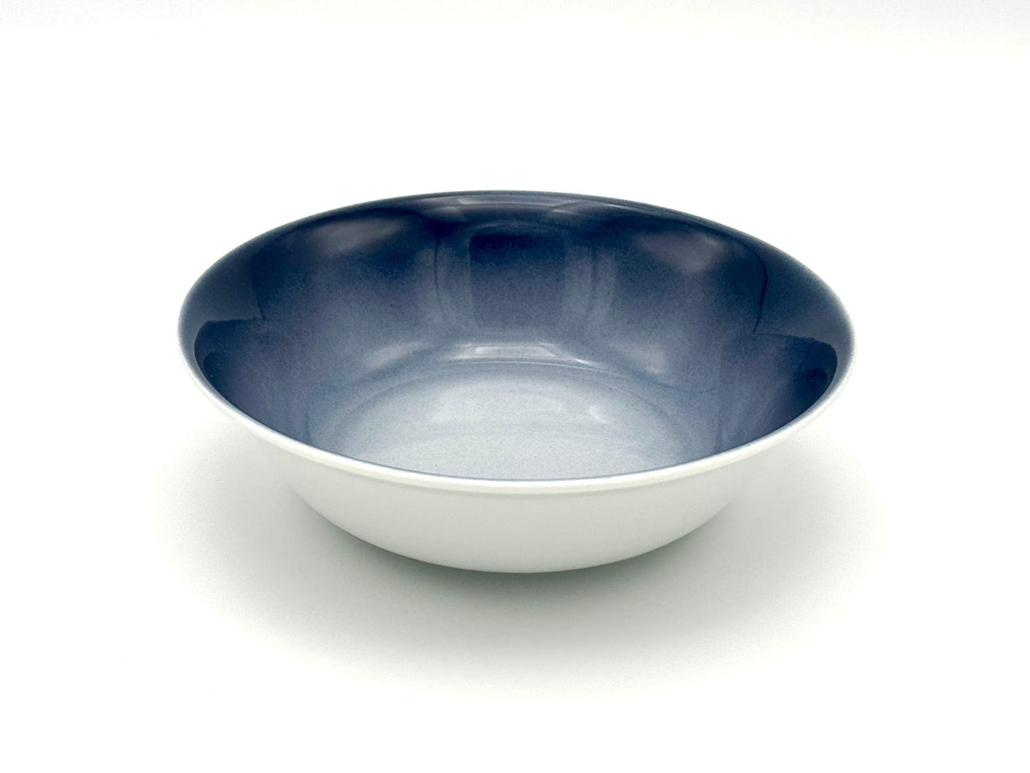 blue gray soup/cereal bowl