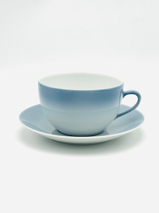 grey breakfast cup