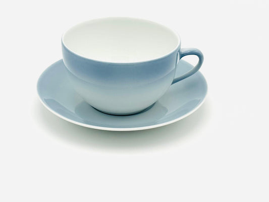 grey breakfast saucer