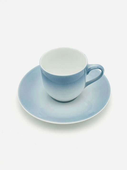 grey coffee saucer
