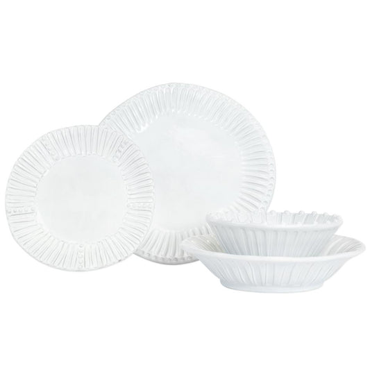 Stripe Four-Piece Place Setting