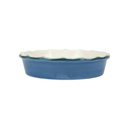 Blue Pie Dish