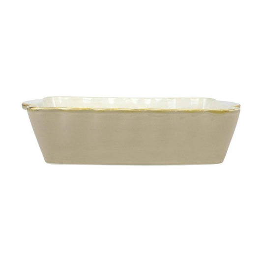 Cappuccino Medium Rectangular Baker