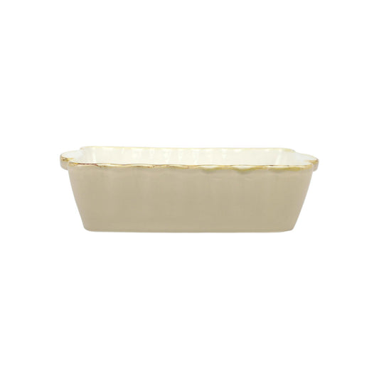 Cappuccino Small Rectangular Baker
