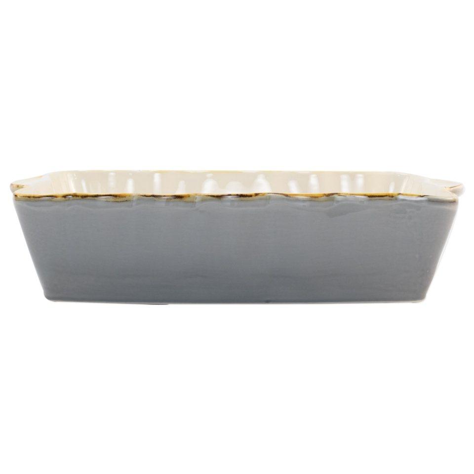 Gray Large Rectangular Baker