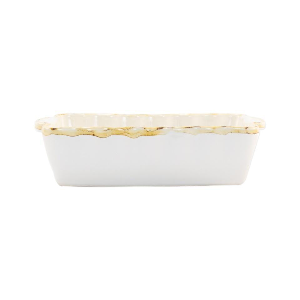 White Small Rectangular Baker