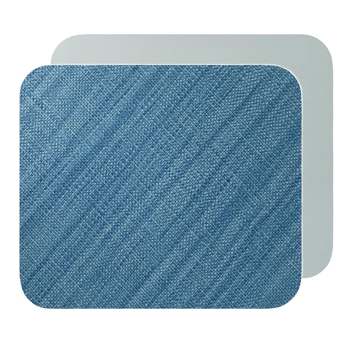 Blue / Gray 13" x 15" - Set of 4
