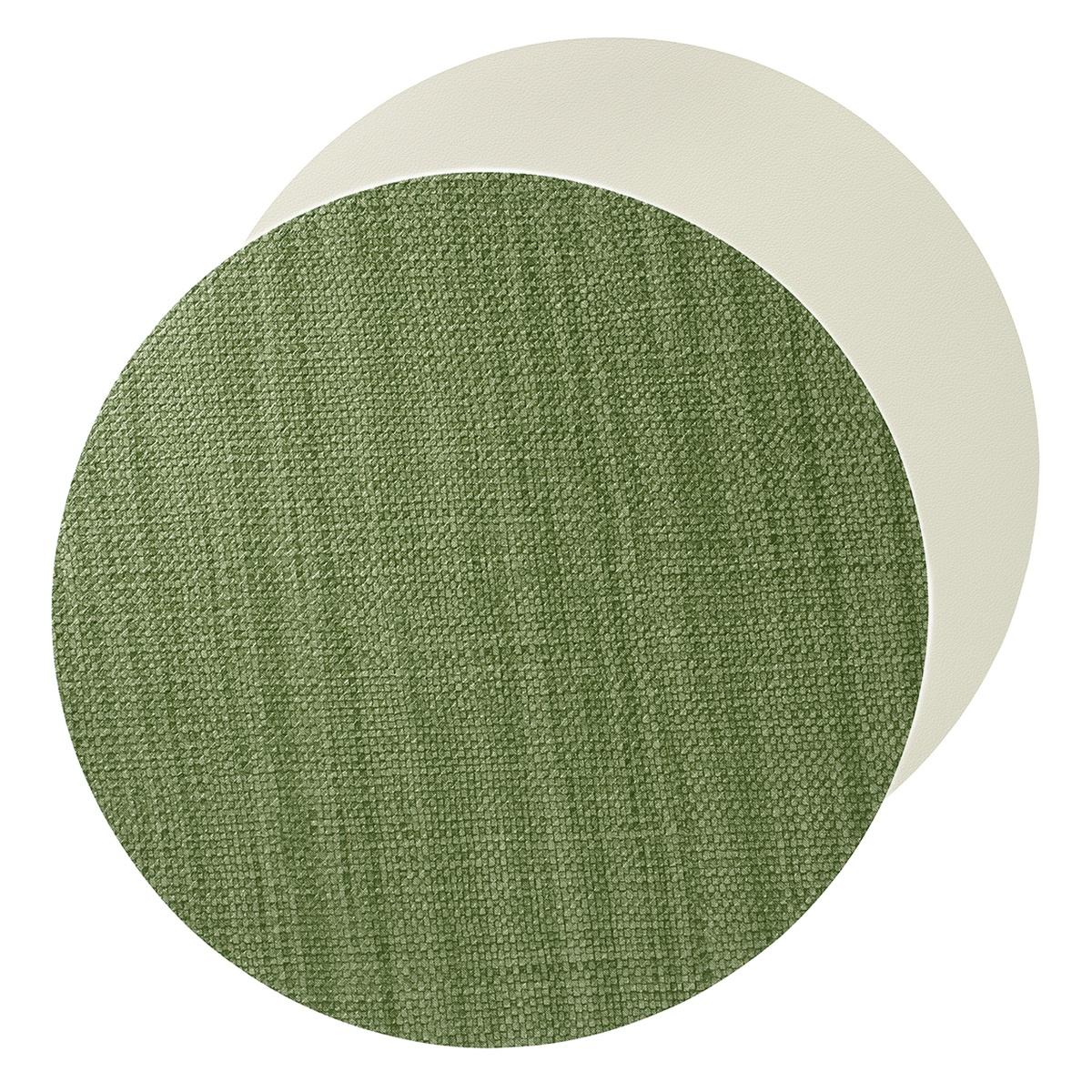 Grass / Beige 15" Round - Set of 4