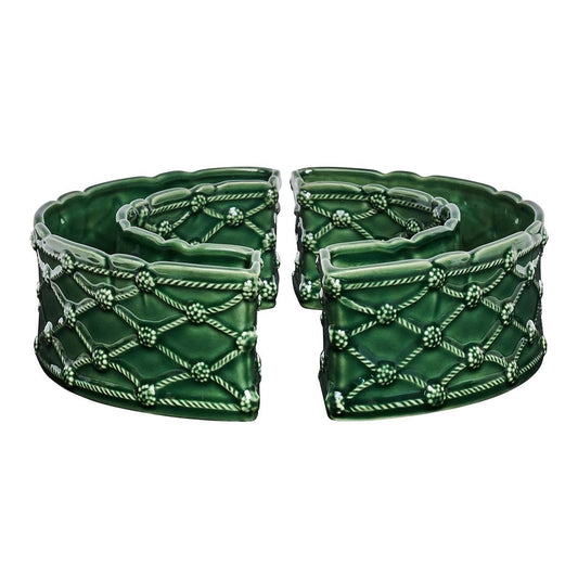 Petite Parterre Garden Half Circle Vase Set/2 - Basil