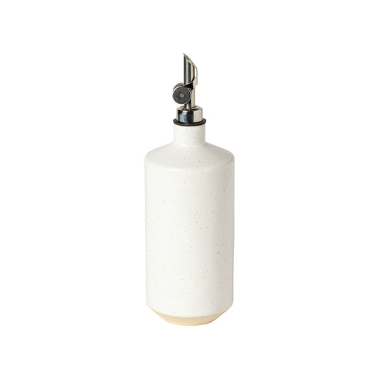 Cruet w/ wheel drizzler, White