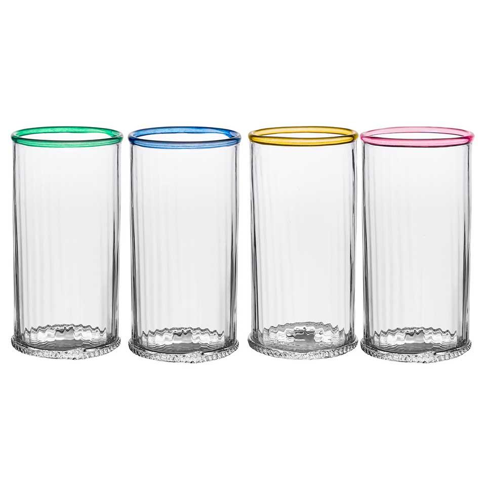 Highball Assorted Set/4 - Multi