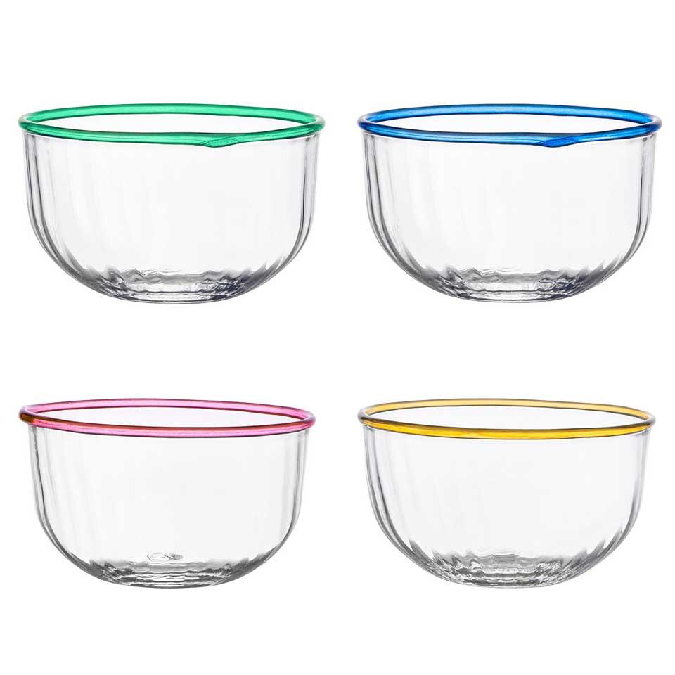 Nell 4.5" Bowl Assorted Set/4 - Multi