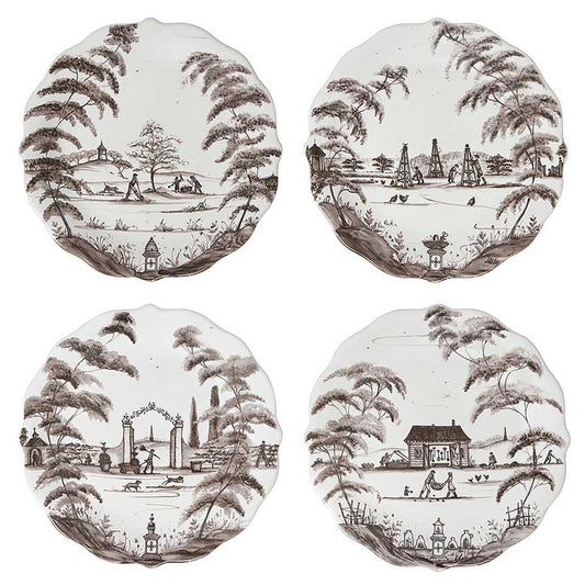 Party Plate Assorted Set/4