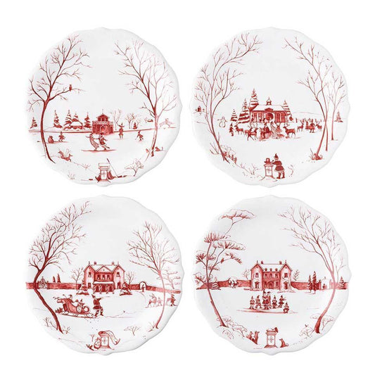 Party Plate Assorted Set/4